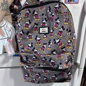 Vans Disney Mickey Mouse Gray Backpack